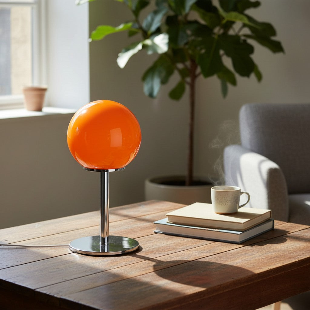 Lampe Champignon en Verre | NERO