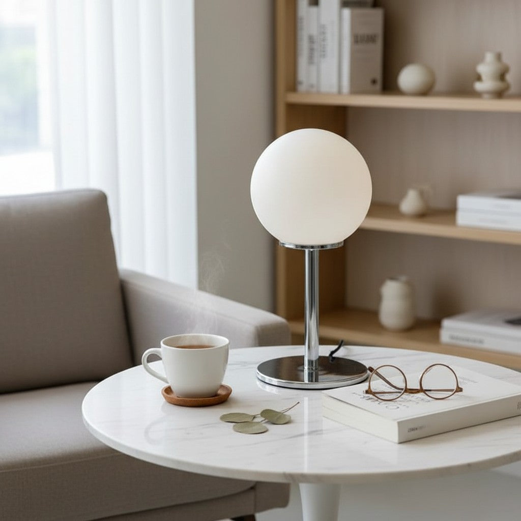 Lampe Champignon en Verre | NERO