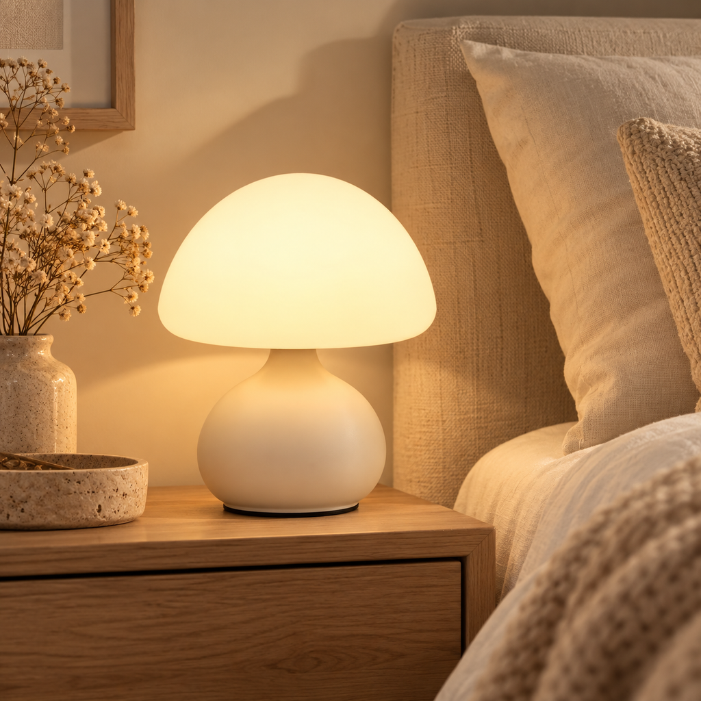 Lampe de chevet en métal SIRA en situation — vue 2