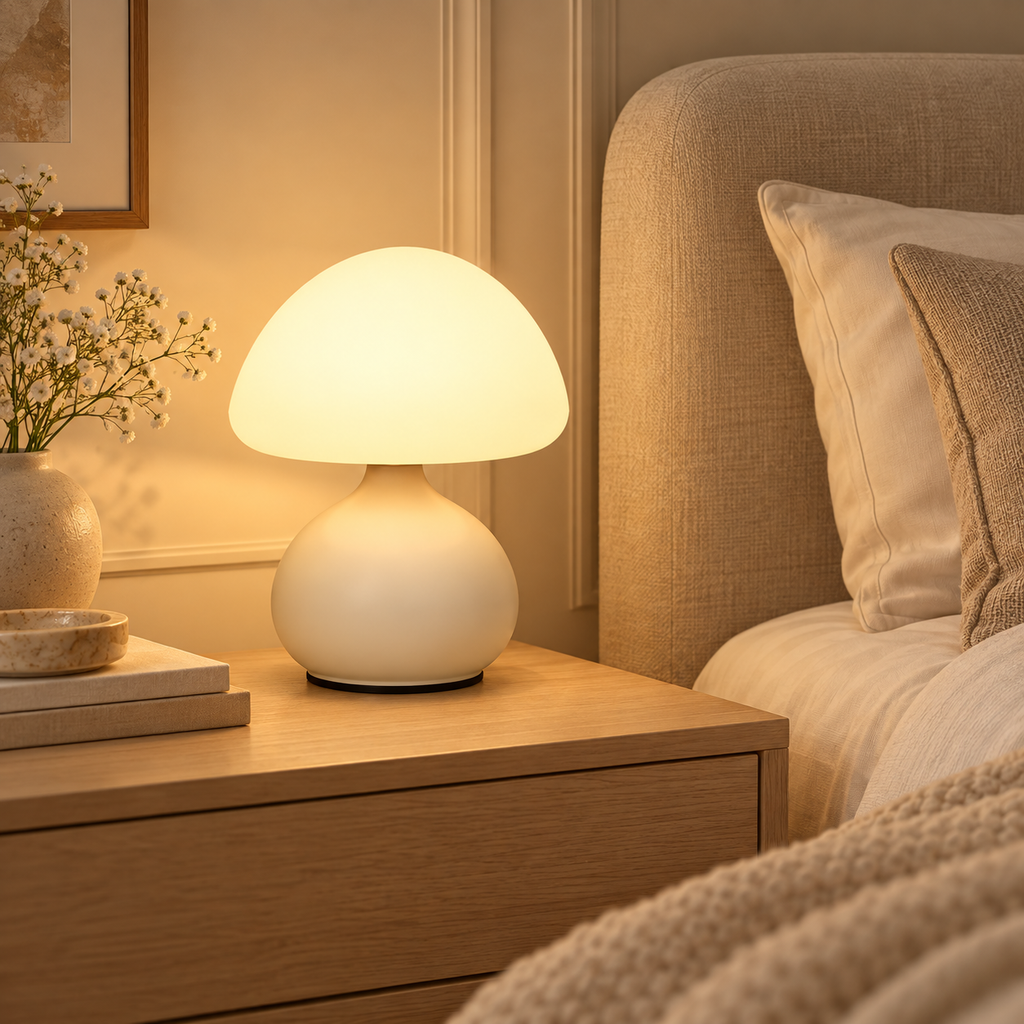 Lampe de chevet en métal SIRA en situation — vue 4