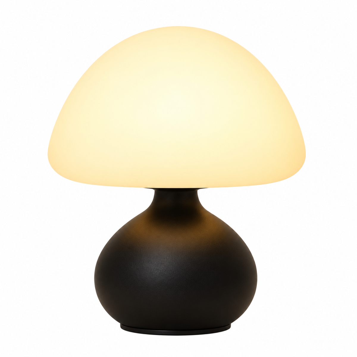 Lampe de chevet en métal SIRA, vue de face sur fond uni