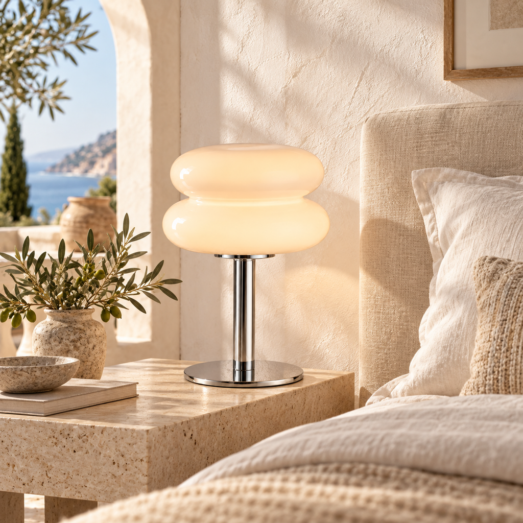 Lampe de chevet sans fil en métal TILDA en situation — vue 5