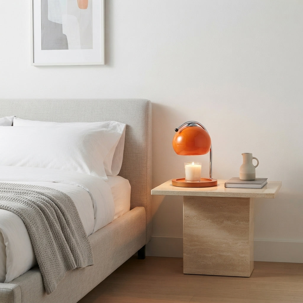 Lampe de chevet en verre SOLEA en situation — vue 5