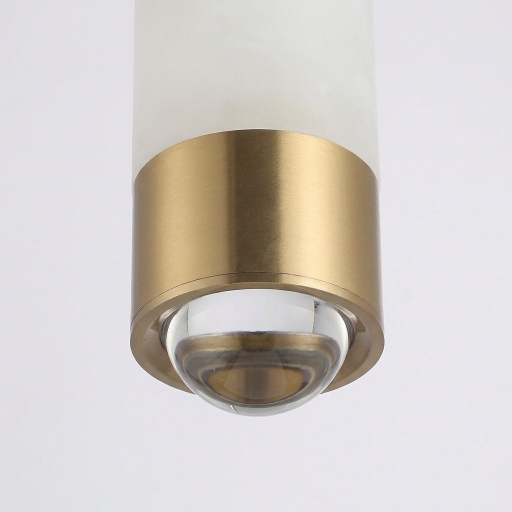 Suspension en marbre et cuivre CORA en situation — vue 4 Image